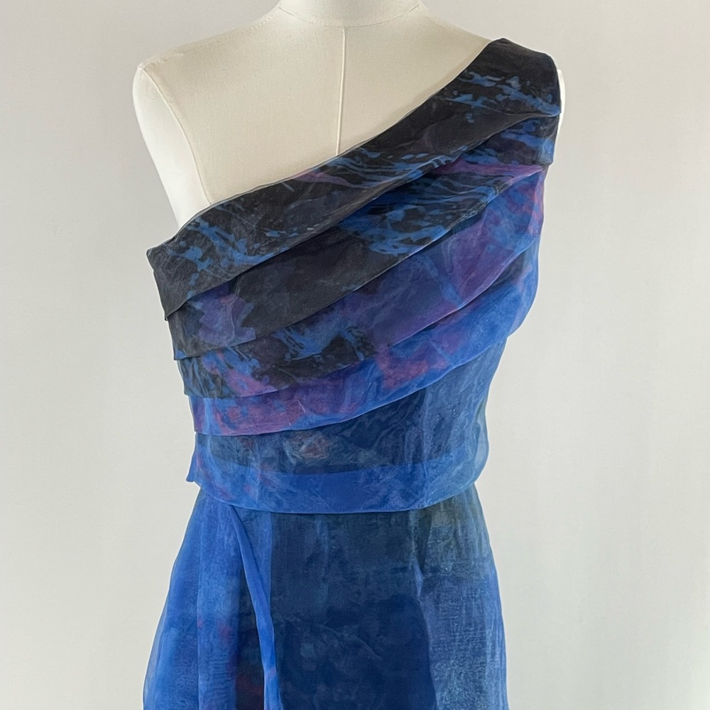 Rene Ruiz Collection, Blue Organza Gown, 4 - Picture 8 of 15